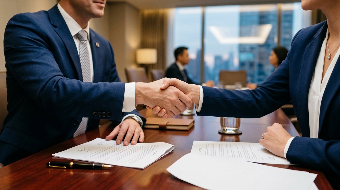 Business negotiation tactics
